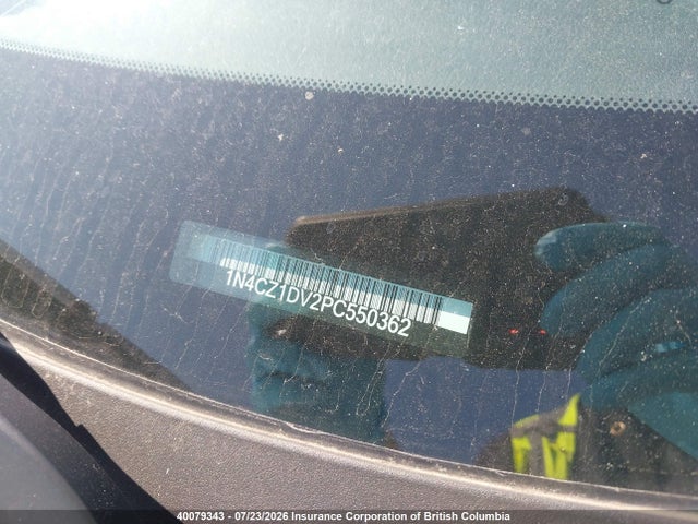 40079343 :رقم المزاد ، 1N4CZ1DV2PC550362 vin ، 2023 Nissan Leaf مزاد بيع