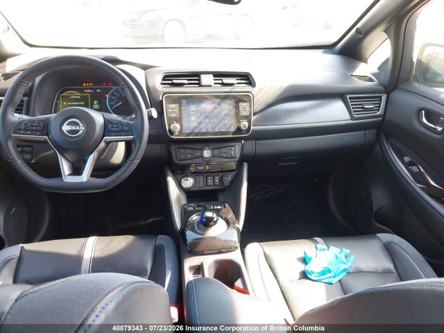 40079343 :رقم المزاد ، 1N4CZ1DV2PC550362 vin ، 2023 Nissan Leaf مزاد بيع