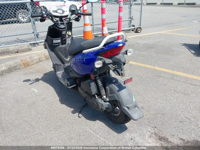 40079354 :رقم المزاد ، RKRSA51N2EA001562 vin ، 2014 Yamaha Yw50 Fx مزاد بيع