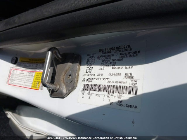 Aukcja sprzedaży 2015 Ford Transit Connect Xl, vin: NM0LS7E79F1198275, numer aukcji: 40079364
