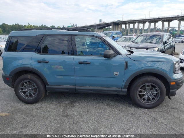 40079375 :رقم المزاد ، 3FMCR9B62MRA53552 vin ، 2021 Ford Bronco Sport Big Bend مزاد بيع