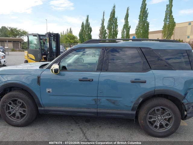 40079375 :رقم المزاد ، 3FMCR9B62MRA53552 vin ، 2021 Ford Bronco Sport Big Bend مزاد بيع
