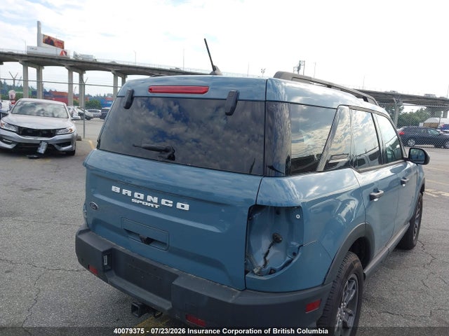 40079375 :رقم المزاد ، 3FMCR9B62MRA53552 vin ، 2021 Ford Bronco Sport Big Bend مزاد بيع