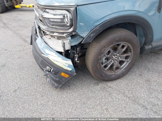 40079375 :رقم المزاد ، 3FMCR9B62MRA53552 vin ، 2021 Ford Bronco Sport Big Bend مزاد بيع
