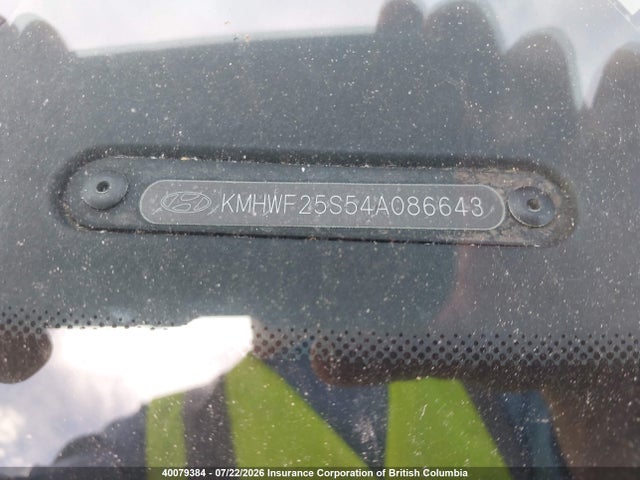 40079384 :رقم المزاد ، KMHWF25S54A086643 vin ، 2004 Hyundai Sonata Gl مزاد بيع