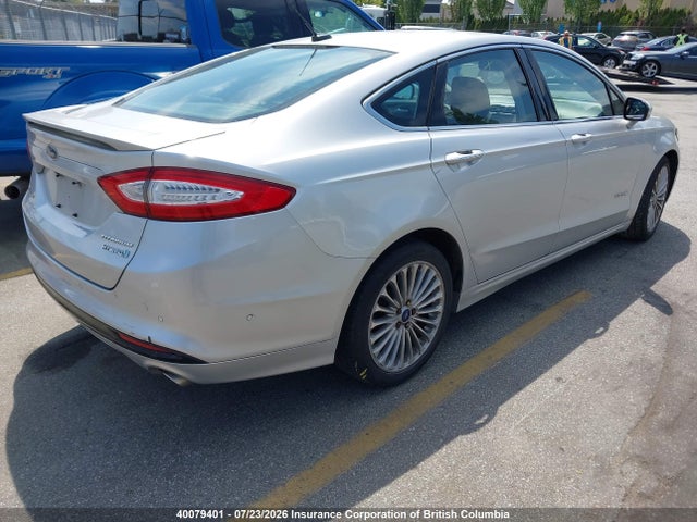 Aukcja sprzedaży 2013 Ford Fusion Hybrid Titanium, vin: 3FA6P0RU3DR287700, numer aukcji: 40079401