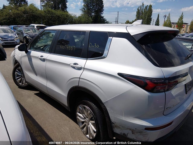 Продаж на аукціоні авто 2025 Mitsubishi Outlander Es, vin: JA4J4UA89SZ619595, номер лоту: 40074887