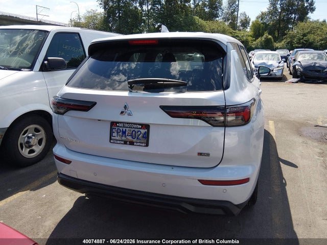 Продаж на аукціоні авто 2025 Mitsubishi Outlander Es, vin: JA4J4UA89SZ619595, номер лоту: 40074887