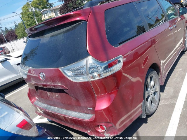 Продажа на аукционе авто 2013 Toyota Sienna Sport, vin: 5TDXK3DC5DS360656, номер лота: 40077959