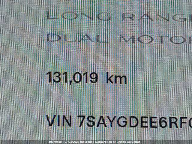 40079409 :رقم المزاد ، 7SAYGDEE6RF093022 vin ، 2024 Tesla Model Y مزاد بيع