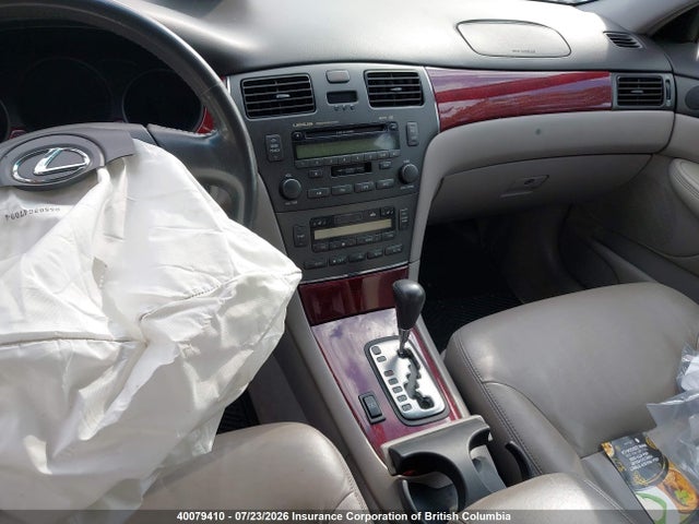 Продаж на аукціоні авто 2004 Lexus Es330, vin: JTHBA30G945018105, номер лоту: 40079410