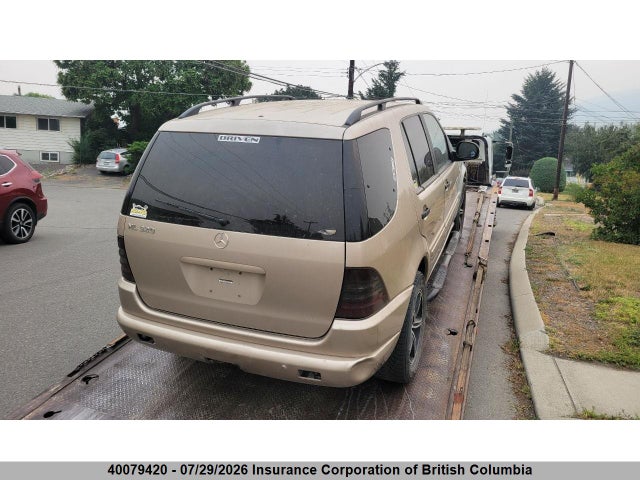 Продаж на аукціоні авто 2001 Mercedes-benz Ml 320, vin: 4JGAB54E01A234180, номер лоту: 40079420