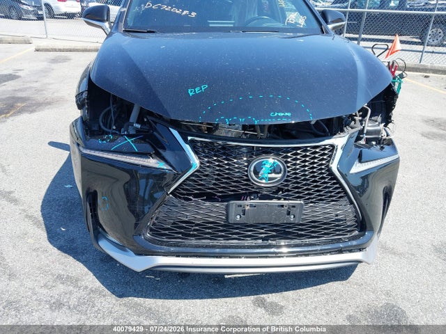 Aukcja sprzedaży 2017 Lexus Nx 200t/base/f Sport, vin: JTJBARBZ9H2148201, numer aukcji: 40079429