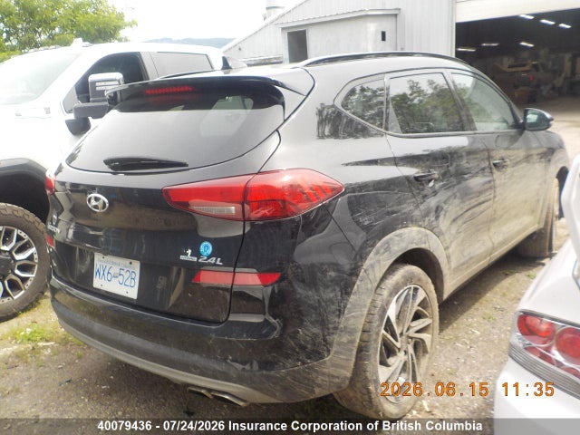40079436 :رقم المزاد ، KM8J3CAL7MU396721 vin ، 2021 Hyundai Tucson Luxury مزاد بيع