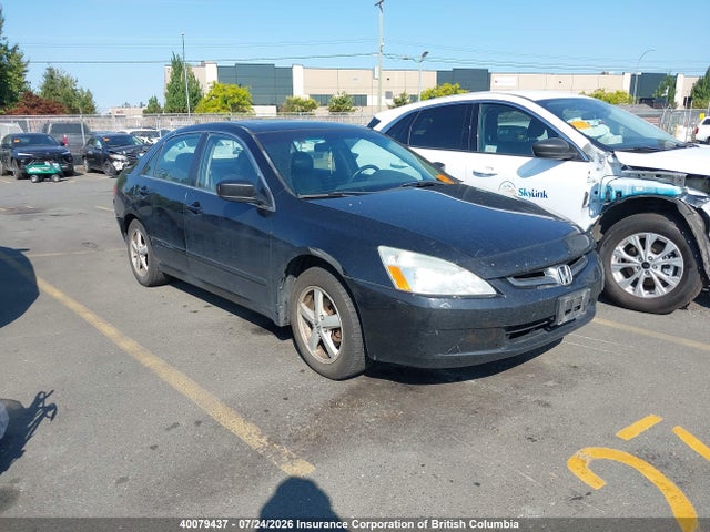 2005 Honda Accord Ex-l მანქანა იყიდება აუქციონზე, vin: 1HGCM56635A806489, აუქციონის ნომერი: 40079437