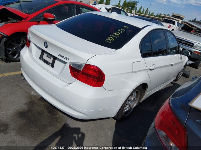 Продаж на аукціоні авто 2007 Bmw 323 I, vin: WBAVH13597KC96565, номер лоту: 40074527