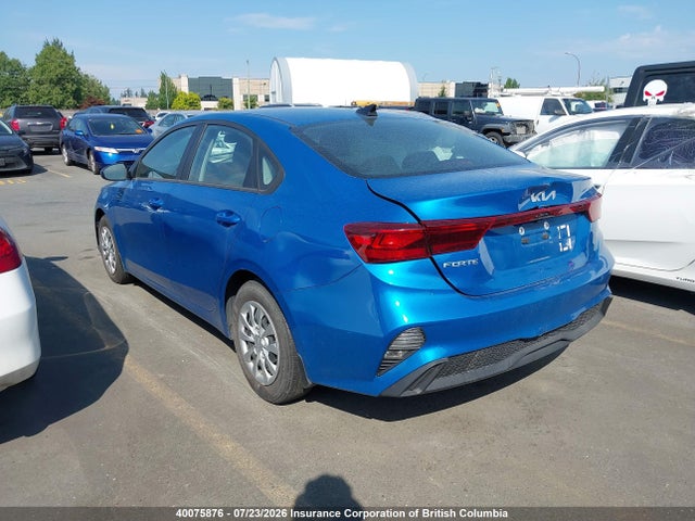 2023 Kia Forte Lx/lxs მანქანა იყიდება აუქციონზე, vin: 3KPF24AD3PE593495, აუქციონის ნომერი: 40075876