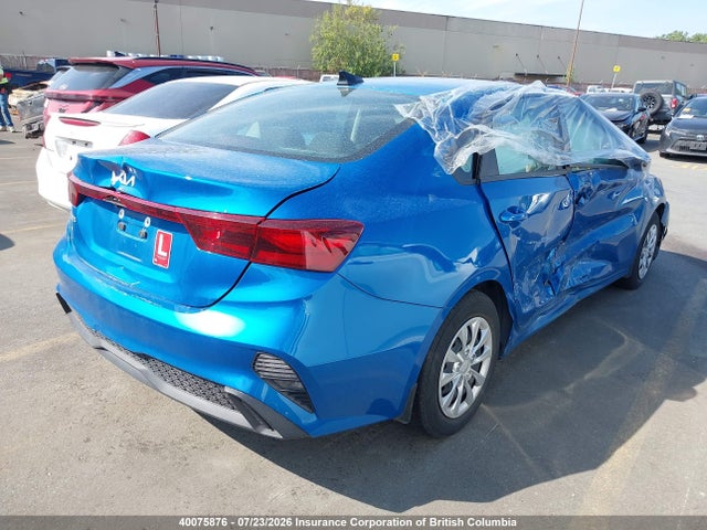 2023 Kia Forte Lx/lxs მანქანა იყიდება აუქციონზე, vin: 3KPF24AD3PE593495, აუქციონის ნომერი: 40075876