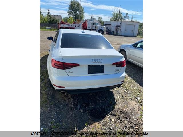 2017 Audi A4 მანქანა იყიდება აუქციონზე, vin: WAUANAF40HN048664, აუქციონის ნომერი: 40079471