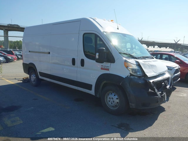 Продажа на аукционе авто 2021 Ram Promaster 2500 High Roof 159 In. Wb, vin: 3C6LRVDG6ME526208, номер лота: 40079474