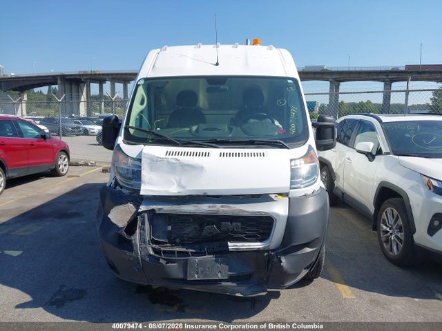 Aukcja sprzedaży 2021 Ram Promaster 2500 High Roof 159 In. Wb, vin: 3C6LRVDG6ME526208, numer aukcji: 40079474