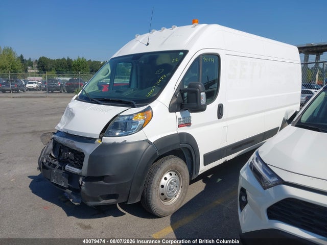 Aukcja sprzedaży 2021 Ram Promaster 2500 High Roof 159 In. Wb, vin: 3C6LRVDG6ME526208, numer aukcji: 40079474