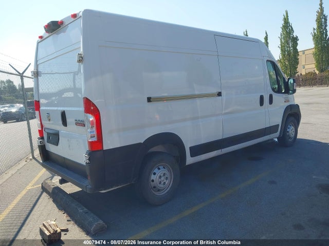 Продаж на аукціоні авто 2021 Ram Promaster 2500 High Roof 159 In. Wb, vin: 3C6LRVDG6ME526208, номер лоту: 40079474