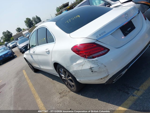 Продажа на аукционе авто 2015 Mercedes-benz C 300 4matic, vin: 55SWF4KB3FU048504, номер лота: 40077507