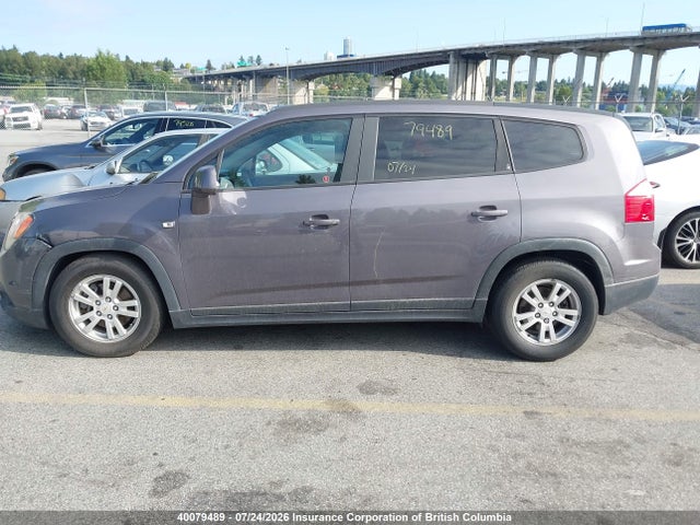 40079489 :رقم المزاد ، KL77P2EM3CK515968 vin ، 2012 Chevrolet Orlando Lt مزاد بيع
