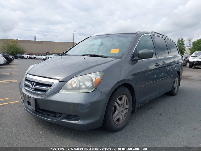 2007 Honda Odyssey Ex მანქანა იყიდება აუქციონზე, vin: 5FNRL38417B511476, აუქციონის ნომერი: 40079493