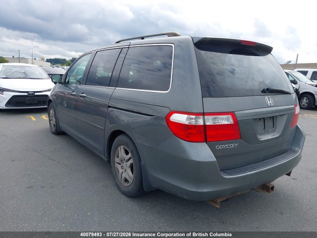 2007 Honda Odyssey Ex მანქანა იყიდება აუქციონზე, vin: 5FNRL38417B511476, აუქციონის ნომერი: 40079493
