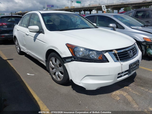 2010 Honda Accord Exl მანქანა იყიდება აუქციონზე, vin: 1HGCP2F85AA805233, აუქციონის ნომერი: 40076136