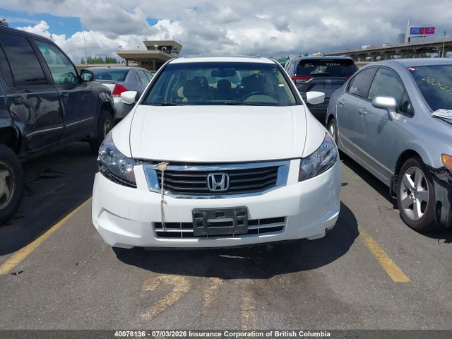2010 Honda Accord Exl მანქანა იყიდება აუქციონზე, vin: 1HGCP2F85AA805233, აუქციონის ნომერი: 40076136