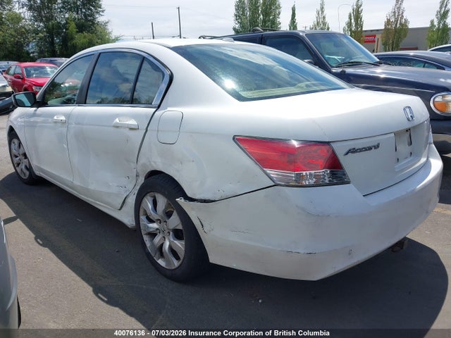 2010 Honda Accord Exl მანქანა იყიდება აუქციონზე, vin: 1HGCP2F85AA805233, აუქციონის ნომერი: 40076136