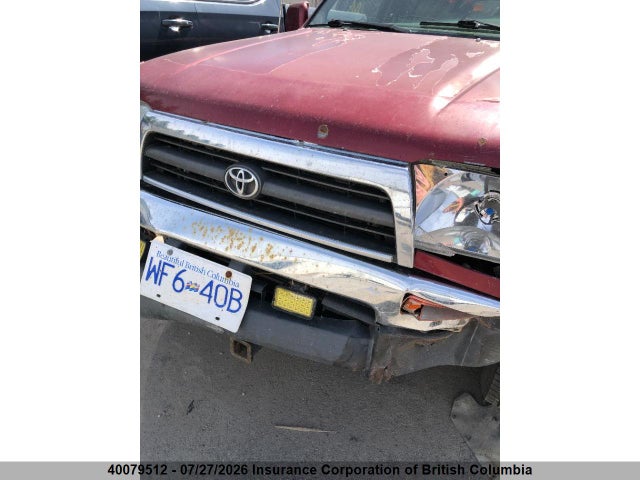 Продажа на аукционе авто 1996 Toyota 4runner Limited, vin: JT3HN87R7T0008824, номер лота: 40079512