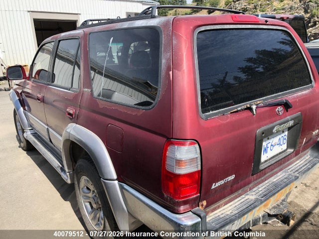Продажа на аукционе авто 1996 Toyota 4runner Limited, vin: JT3HN87R7T0008824, номер лота: 40079512
