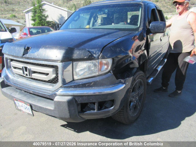 Продажа на аукционе авто 2009 Honda Ridgeline Ex-l/vp, vin: 2HJYK16559H002482, номер лота: 40079519