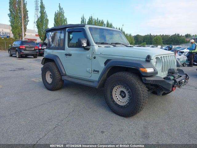 Auction sale of the 2023 Jeep Wrangler Sport, vin: 1C4GJXAN8PW597520, lot number: 40079525