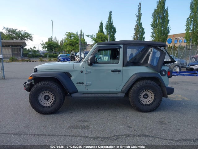 Auction sale of the 2023 Jeep Wrangler Sport, vin: 1C4GJXAN8PW597520, lot number: 40079525