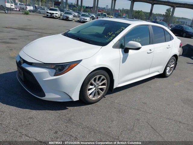 Продаж на аукціоні авто 2020 Toyota Corolla Le, vin: 5YFBPRBE0LP006635, номер лоту: 40079543
