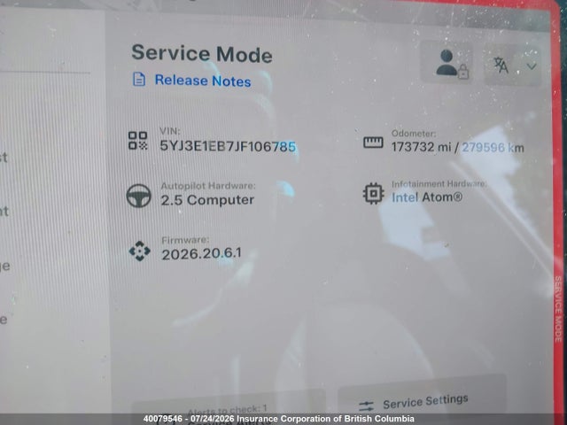 Продаж на аукціоні авто 2018 Tesla Model 3, vin: 5YJ3E1EB7JF106785, номер лоту: 40079546