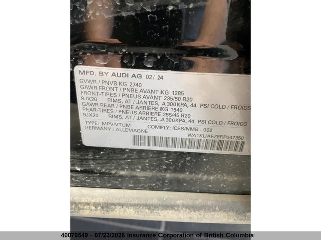 Audi Q4 E-tron Premium 2024 WA1KUAFZ8RP047350 Image 13