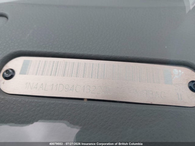 40079553 :رقم المزاد ، 1N4AL11D94C132235 vin ، 2004 Nissan Altima 2.5 S مزاد بيع