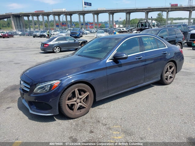 2016 Mercedes-benz C 300 4matic მანქანა იყიდება აუქციონზე, vin: 55SWF4KB3GU132520, აუქციონის ნომერი: 40079555