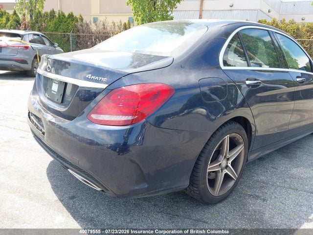 2016 Mercedes-benz C 300 4matic მანქანა იყიდება აუქციონზე, vin: 55SWF4KB3GU132520, აუქციონის ნომერი: 40079555