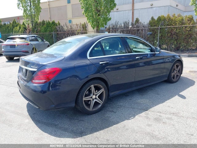 2016 Mercedes-benz C 300 4matic მანქანა იყიდება აუქციონზე, vin: 55SWF4KB3GU132520, აუქციონის ნომერი: 40079555