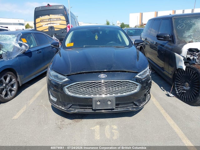 Продажа на аукционе авто 2019 Ford Fusion Titanium, vin: 3FA6P0RU5KR156135, номер лота: 40079561