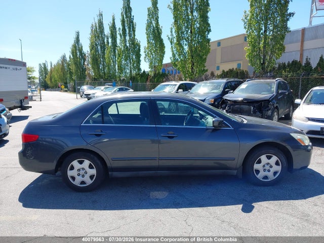2005 Honda Accord Lx მანქანა იყიდება აუქციონზე, vin: 1HGCM56405A803273, აუქციონის ნომერი: 40079563
