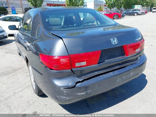 2005 Honda Accord Lx მანქანა იყიდება აუქციონზე, vin: 1HGCM56405A803273, აუქციონის ნომერი: 40079563
