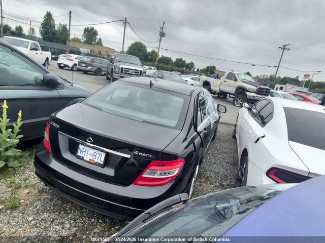 Aukcja sprzedaży 2009 Mercedes-benz C 300 4mati, vin: WDDGF81X79F199362, numer aukcji: 40079565